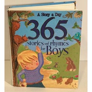 365 Stories and Rhymes for Boys Hardcover • Parragon A Story a Day Kid’s Book